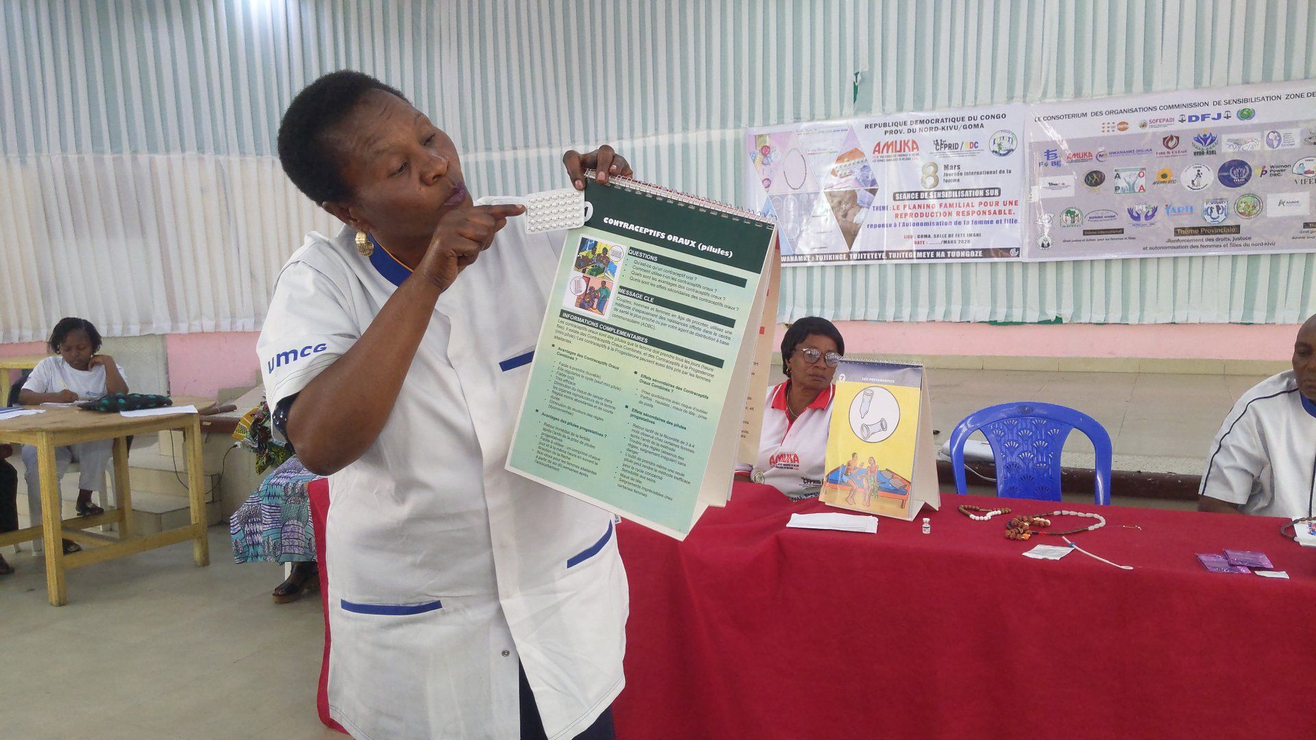 Goma : séance de sensibilisation sur le planning familial à l’occasion du 8 mars