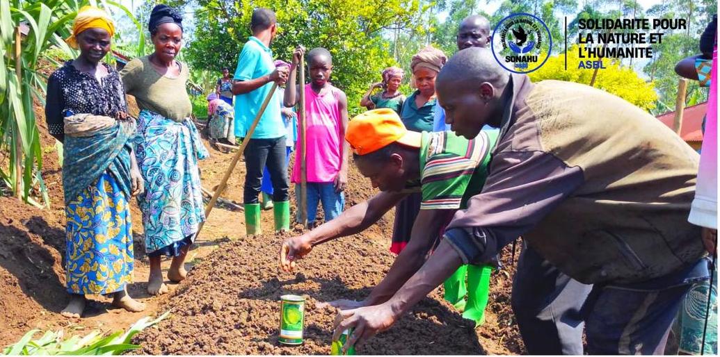 Masisi : Préparation des jardins maraîchers et accompagnement des ménages à Loashi et Mutiri