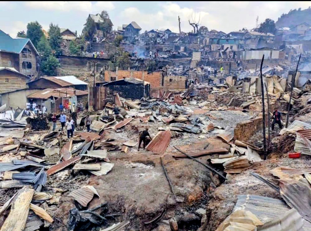 Bukavu : des milliers de familles sans abri après une série d’incendies